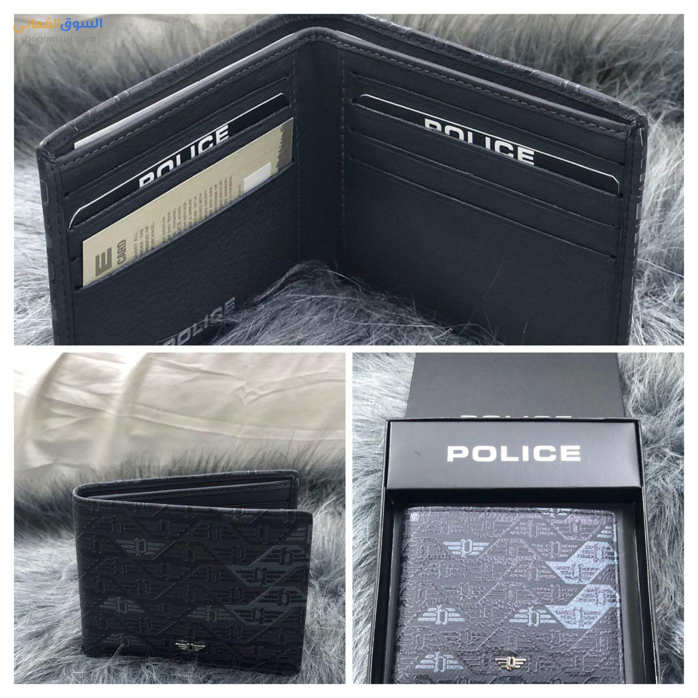 Men’s wallets from Police, Sherman, and Jovial