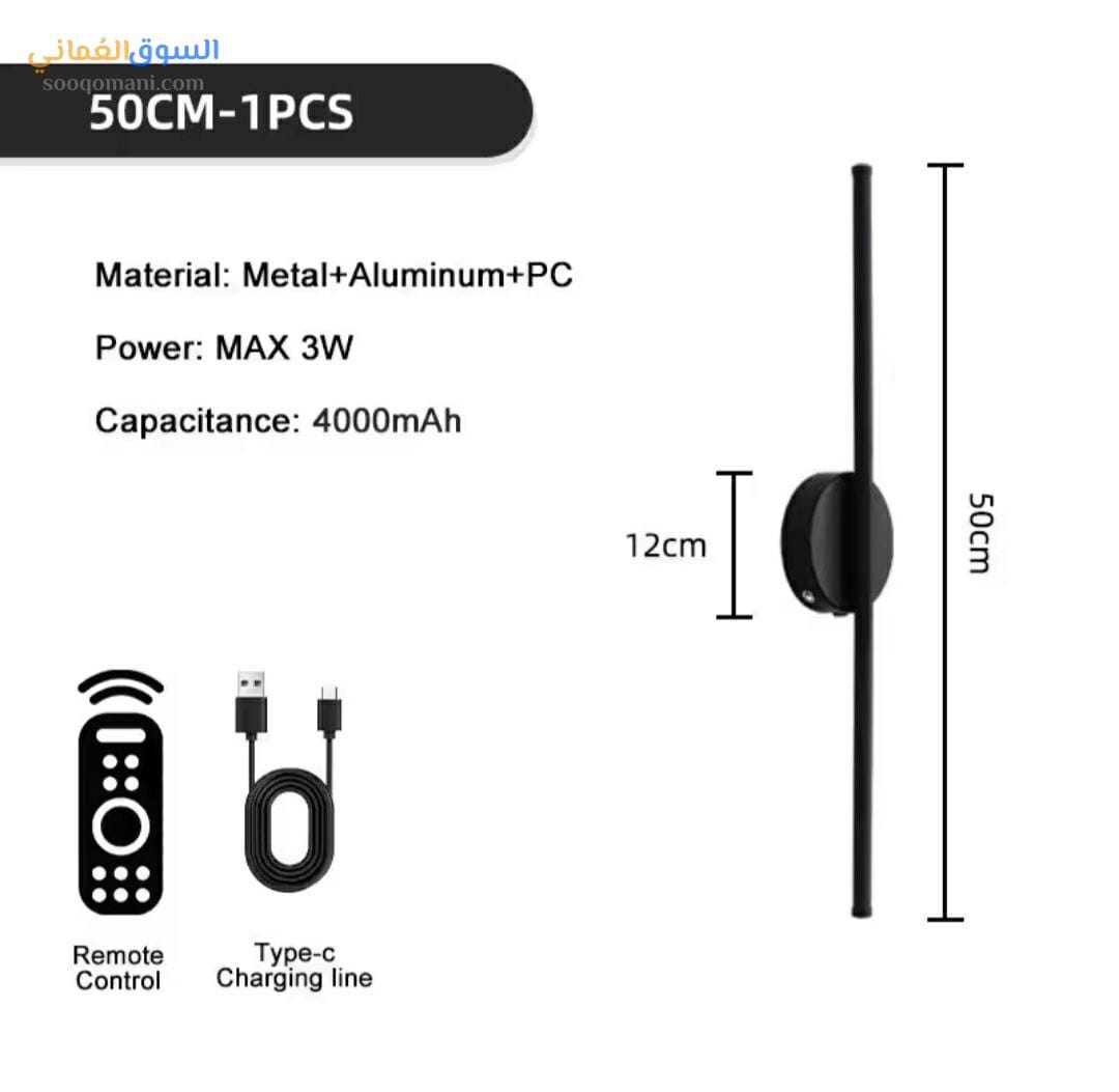 Wireless LED Light with Rechargeable Motion Sensor