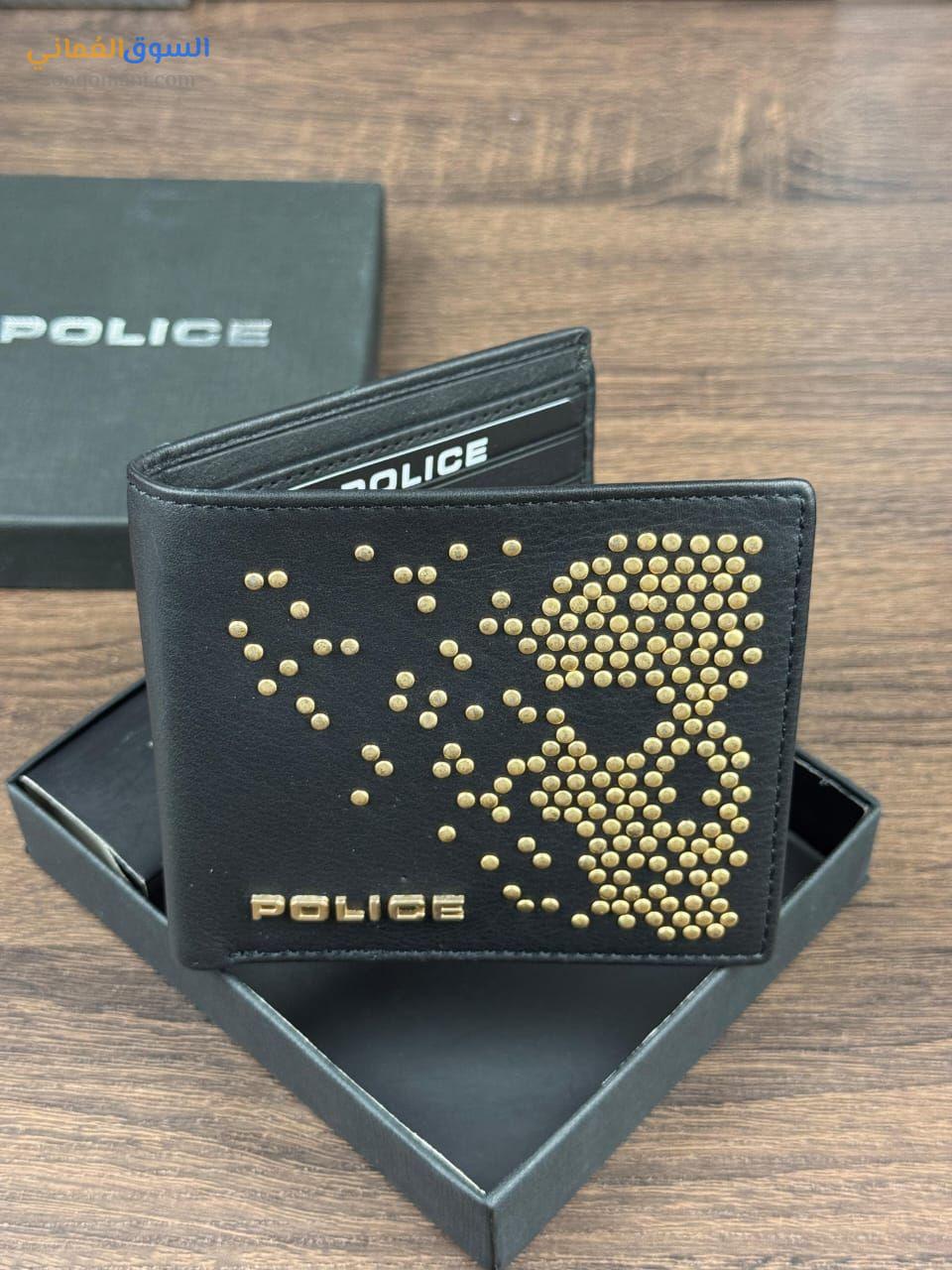 Men’s wallets from Police, Sherman, and Jovial