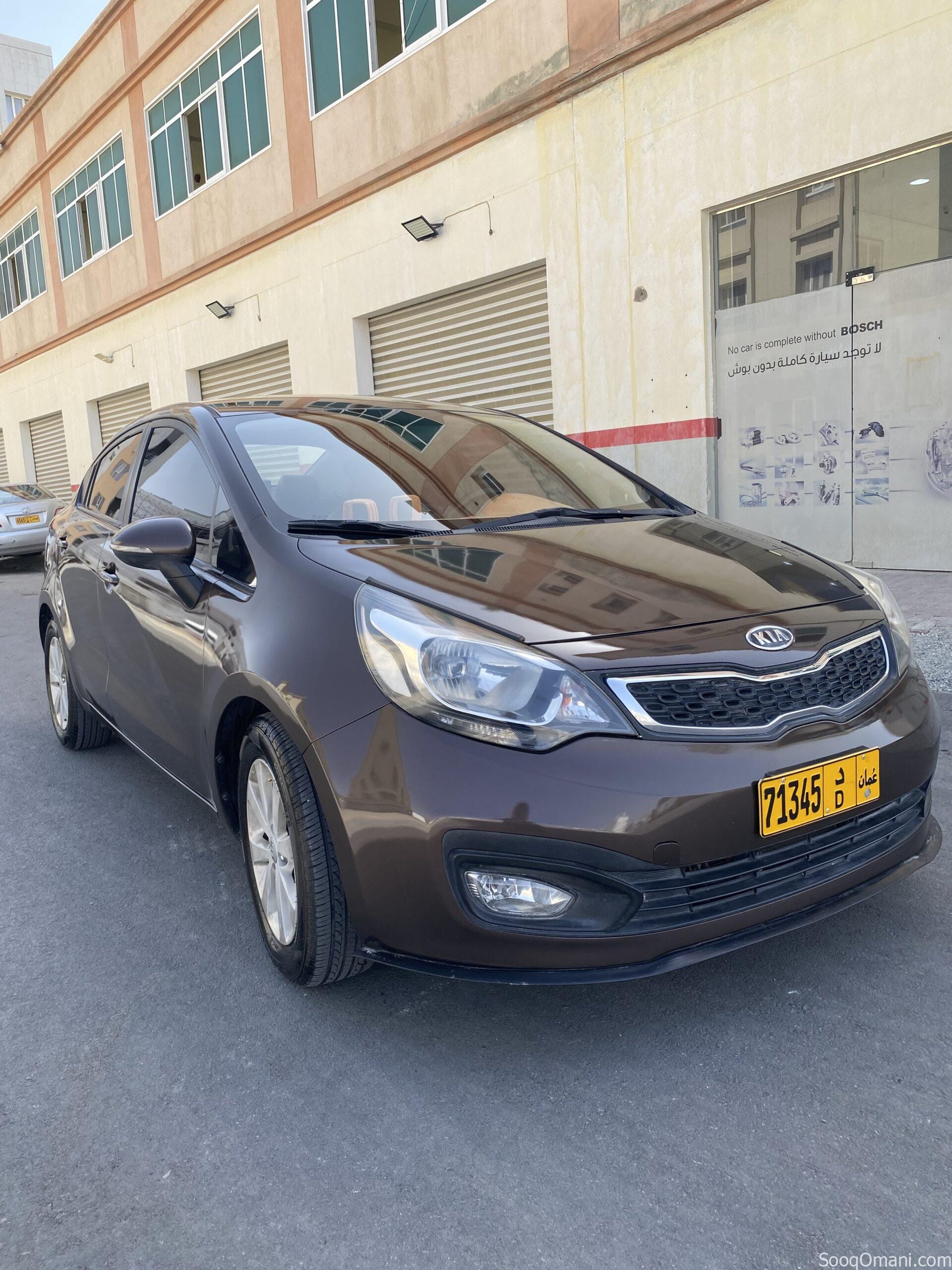 Kia Rio, Oman agency, used by a woman, from the agency, very clean