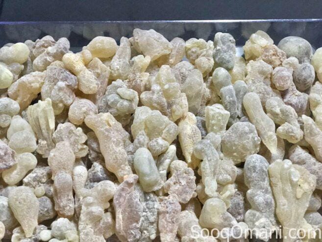 Al-Amiri offers to sell all Omani frankincense at wholesale prices from the 25th to the 31st of May.