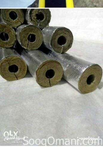 Rock insulator protects water pipes from the sun’s temperature and environmental factors. Delivery to all regions of the Sultanate.