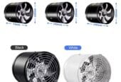 Powerful exhaust fan for kitchens and bathrooms