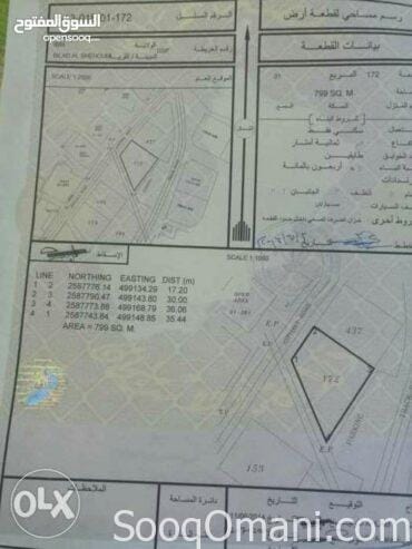 ارض سكنيه في بلاد الشهوم