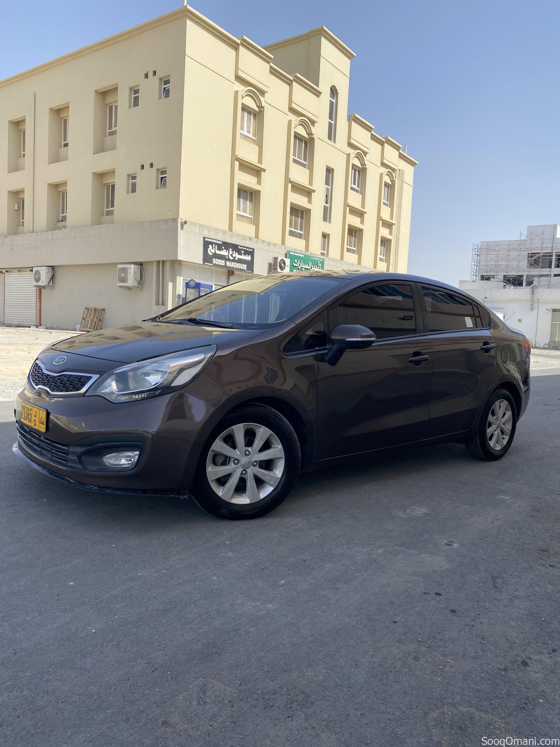 Kia Rio, Oman agency, used by a woman, from the agency, very clean