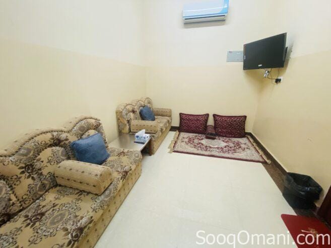 Furnished studio for rent in Al Amerat 6 (Post Office)