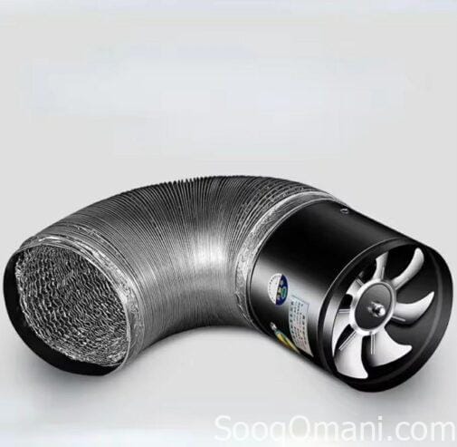 Powerful exhaust fan for kitchens and bathrooms