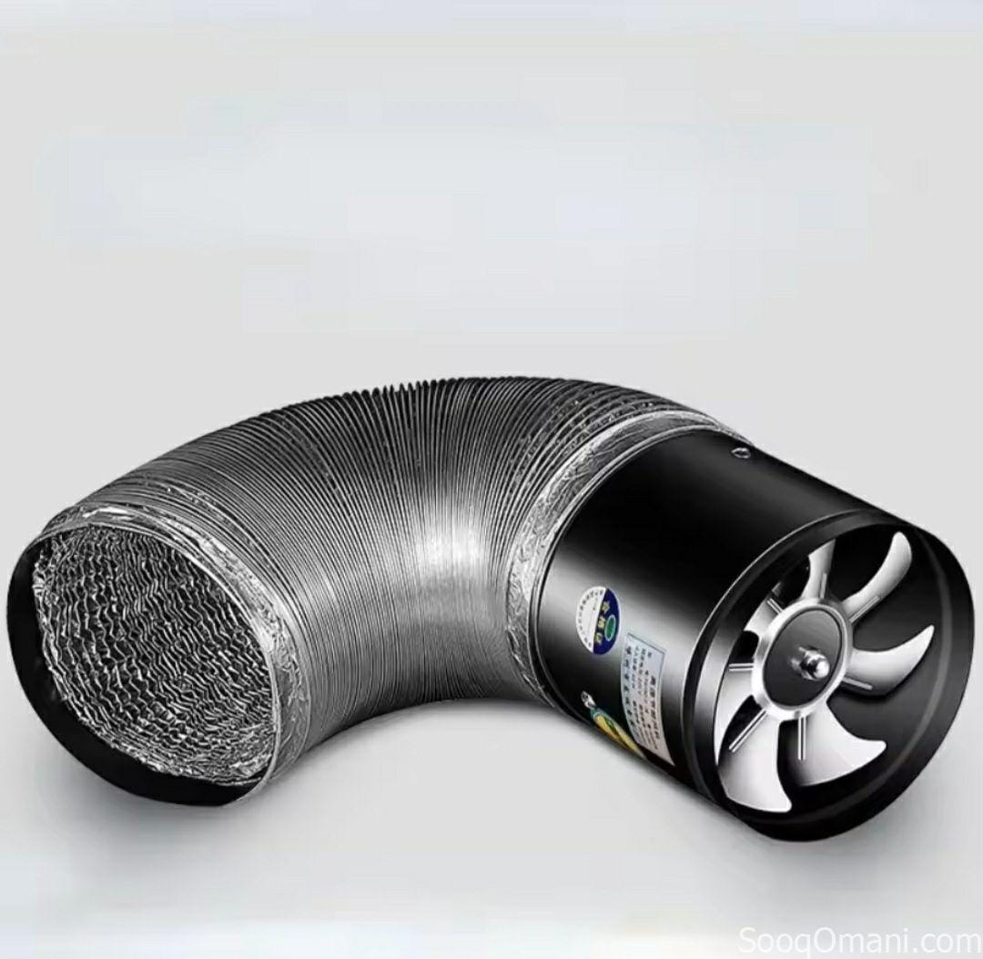 Powerful exhaust fan for kitchens and bathrooms