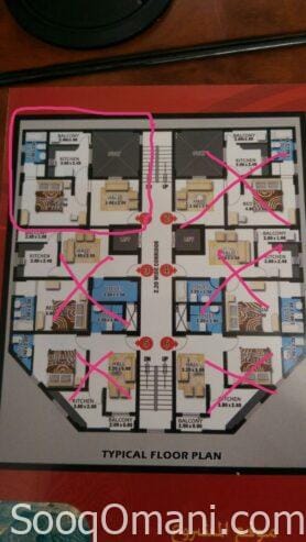 Small and clean apartment for rent 135 riyals