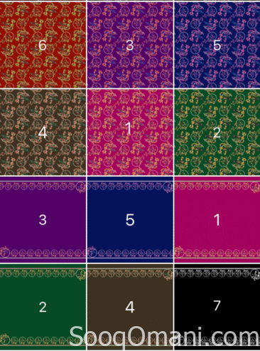 Omani fabric