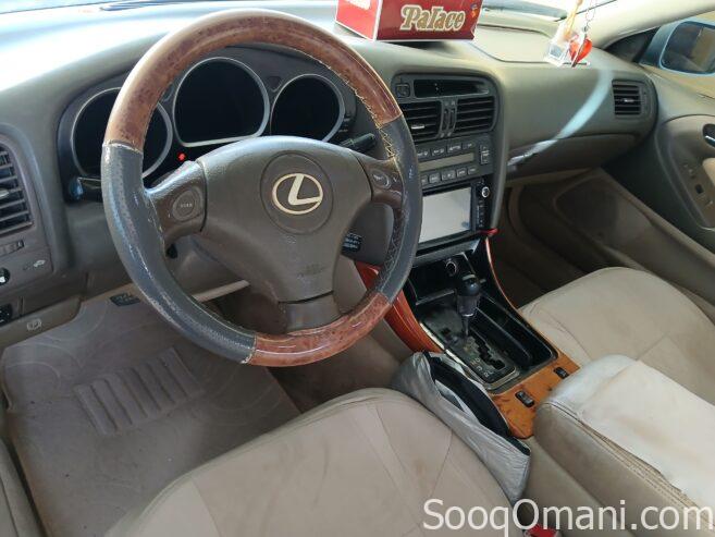 Lexus GS 300 for sale, 2001 model, for sale with plate number, asking price 1100