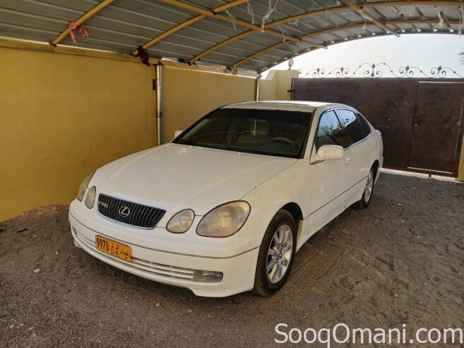 Lexus GS 300 for sale, 2001 model, for sale with plate number, asking price 1100