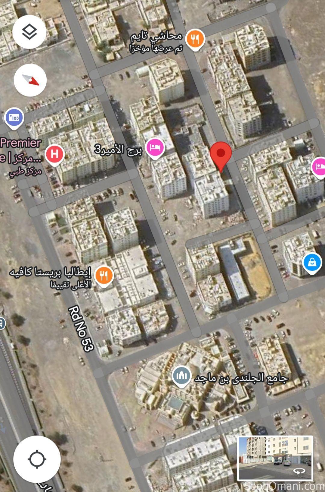 Corner shop for sale in a new building in Al Khoud 6