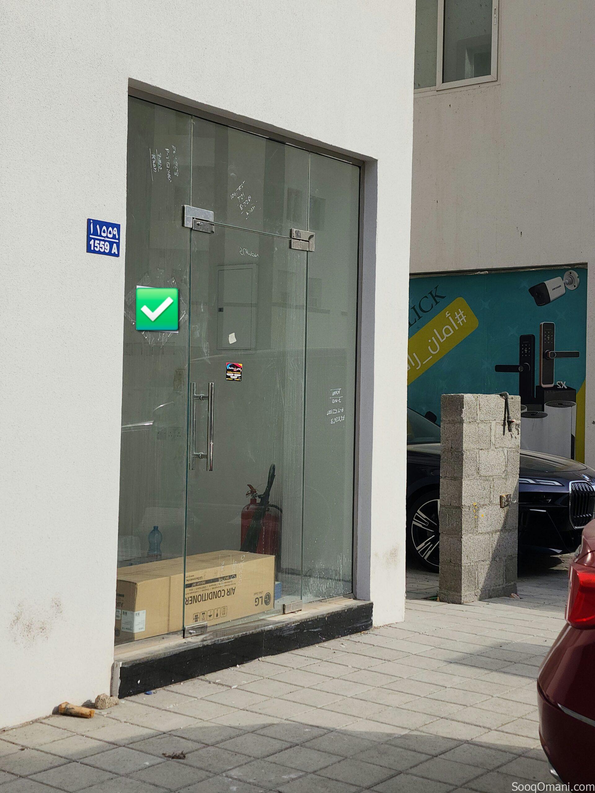 Corner shop for sale in a new building in Al Khoud 6