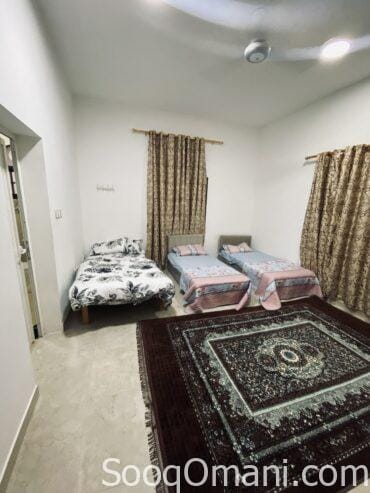 Apartment for daily rent in Sahalnoot area, behind Bank Muscat