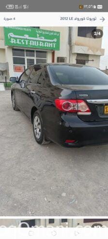 Corolla 2012 GCC Specs