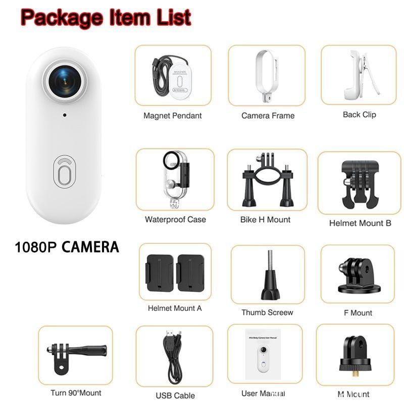 Small portable camera for various purposes