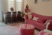 a clean, custom-made sofa set, For sale