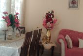 a clean, custom-made sofa set, For sale