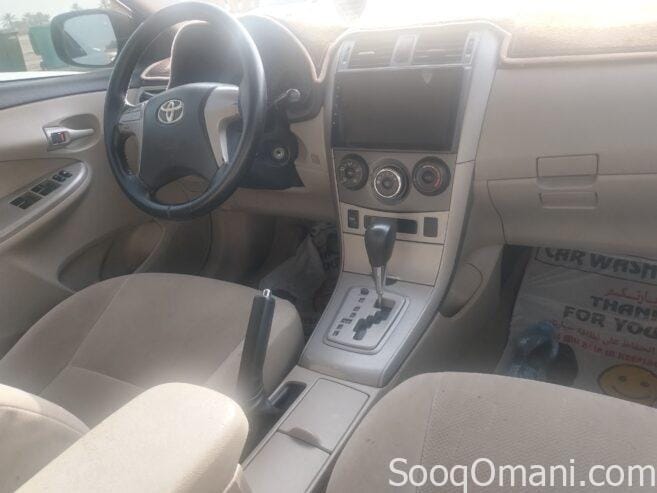 Corolla 2012 GCC Specs