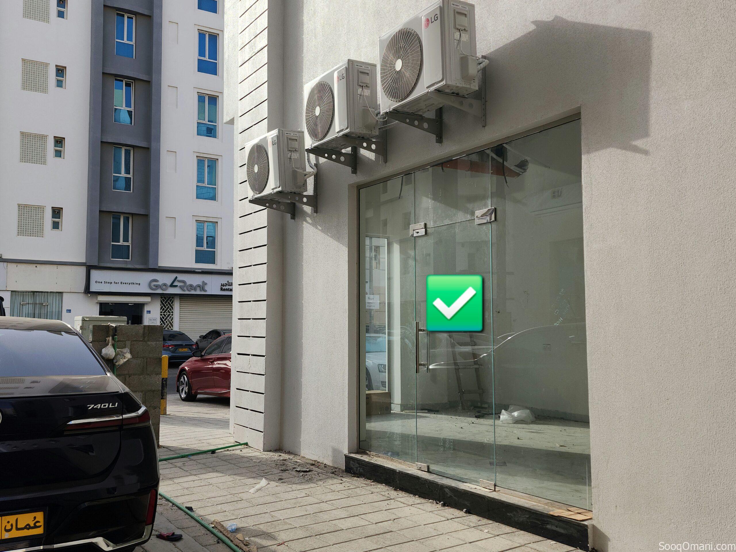 Corner shop for sale in a new building in Al Khoud 6