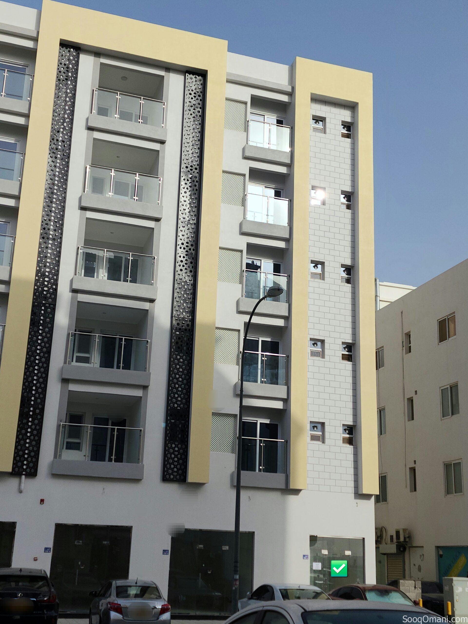 Corner shop for sale in a new building in Al Khoud 6