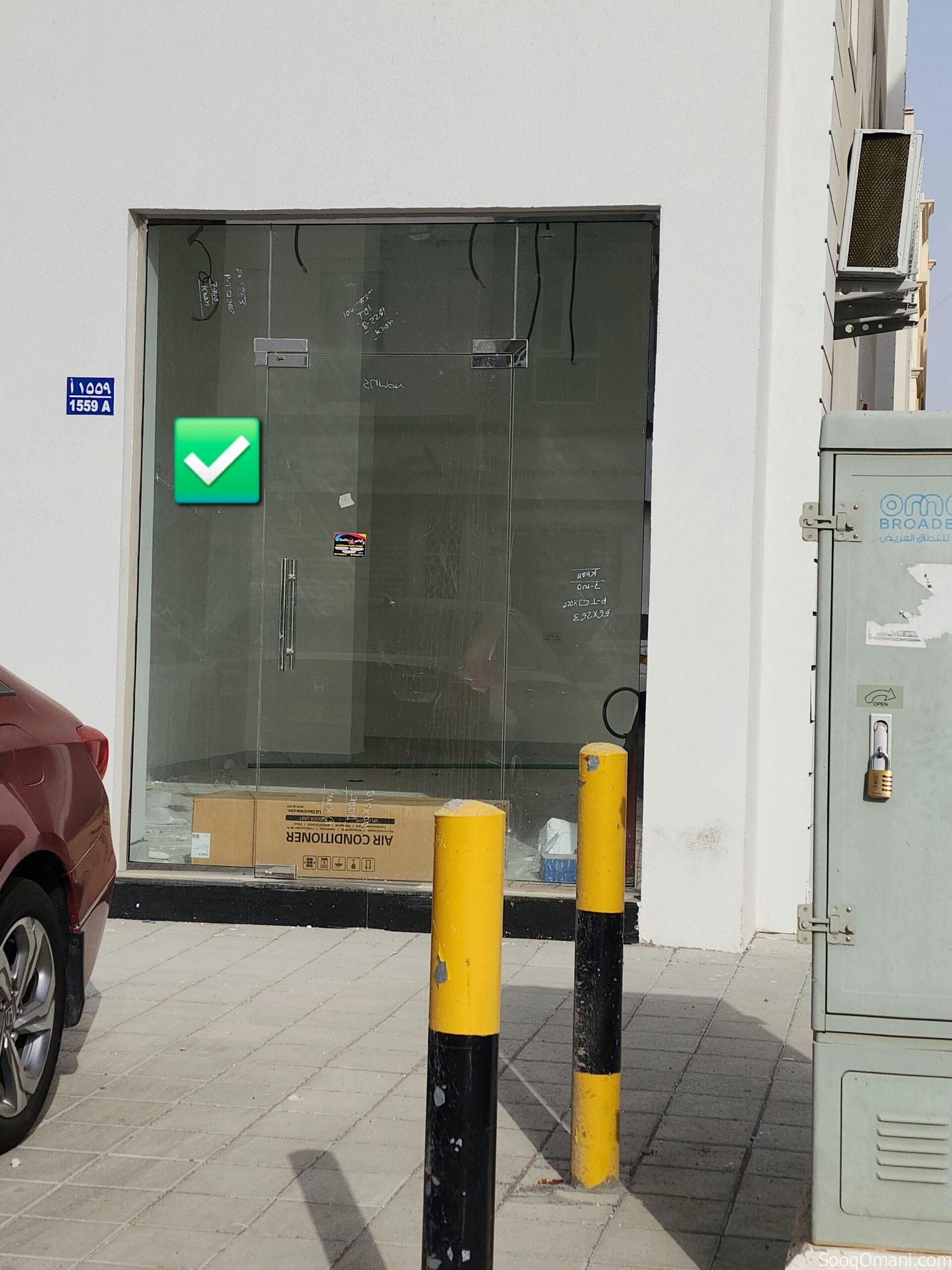 Corner shop for sale in a new building in Al Khoud 6