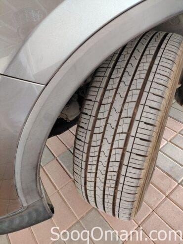 Almost new tires for sale, size R18 255/60
