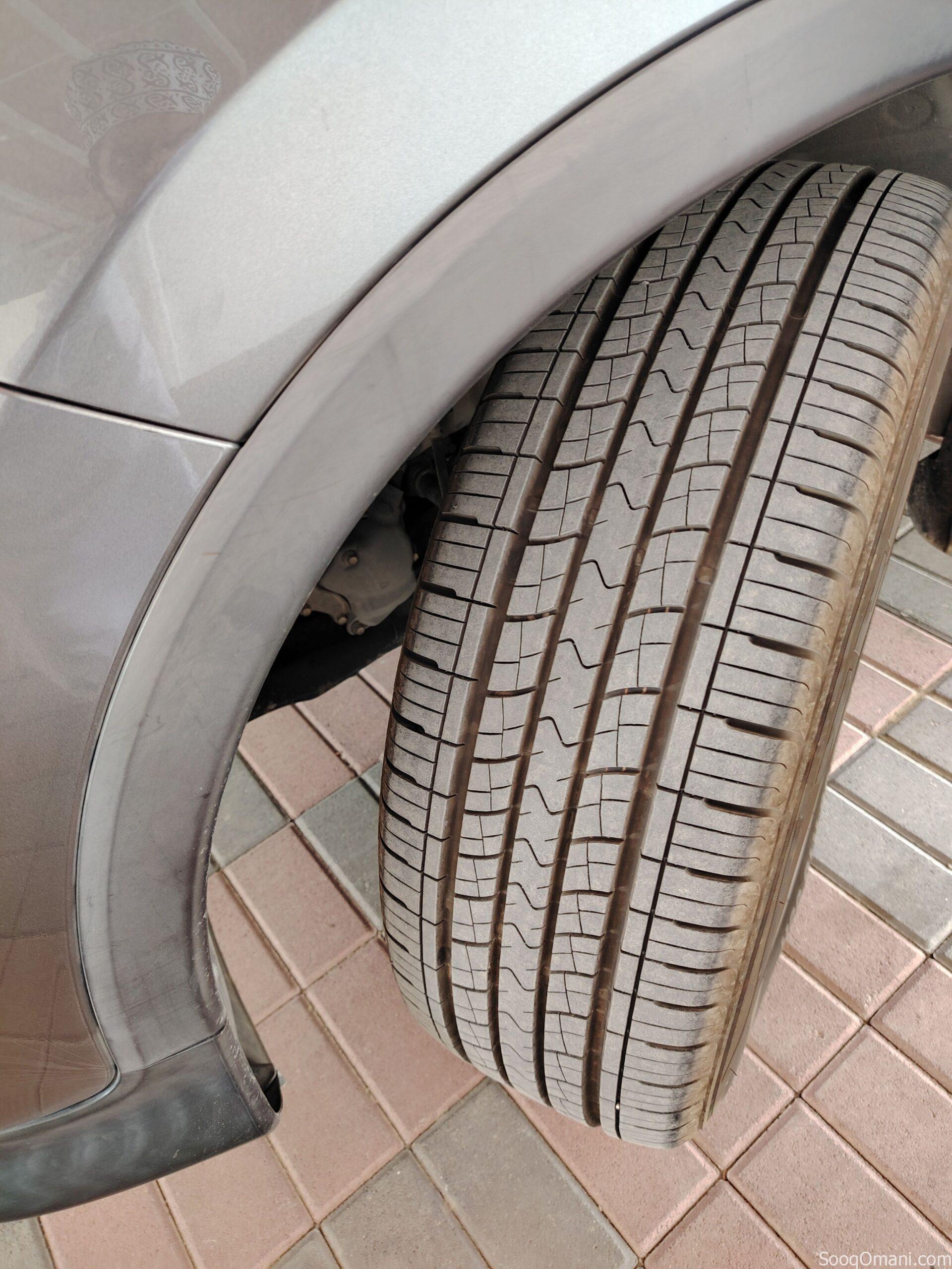 Almost new tires for sale, size R18 255/60