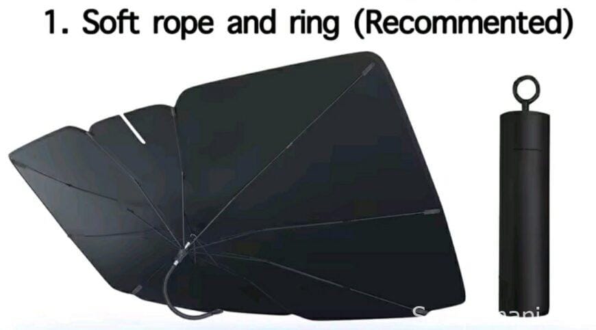 Car sunshade for all types of cars