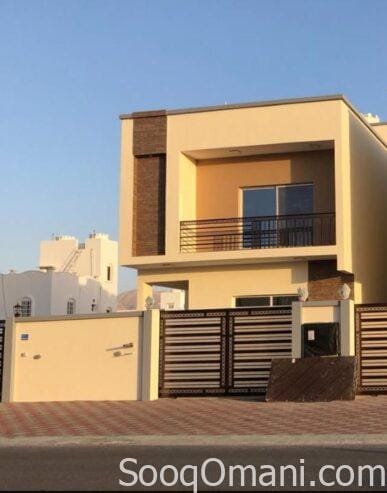 Villa for rent in Al Amerat, Al Amerat Heights, Phase 2, near Nesto Hypermarket and opposite warehouses