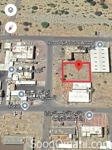 ((The cheapest industrial land in Qurayyat, 1000 square meters, for only 39 thousand))