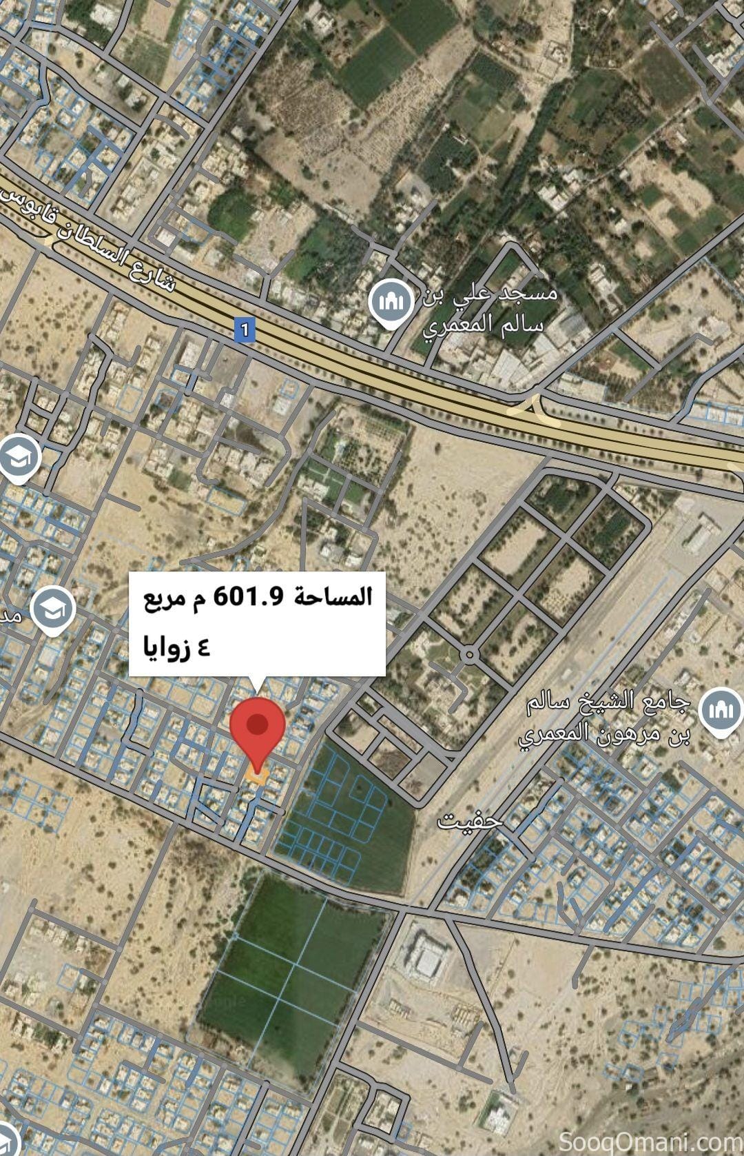 For sale two adjacent lands in Hafeet