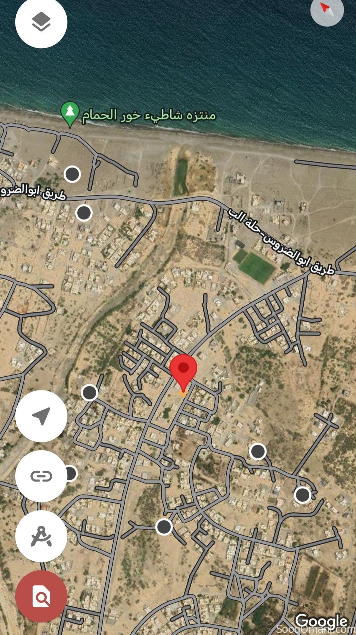 Residential commercial land in Saham, Makhlif, for only 16,000