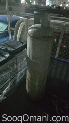 Larger gas cylinder
