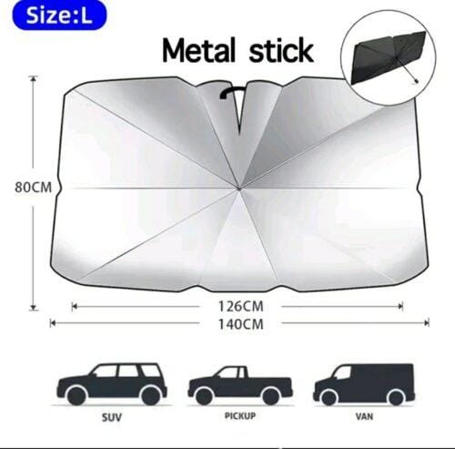 Car sunshade for all types of cars