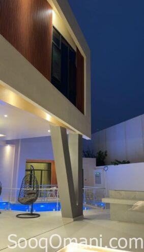 A distinctive luxury villa in Jarziz – Salalah for rent for the first time