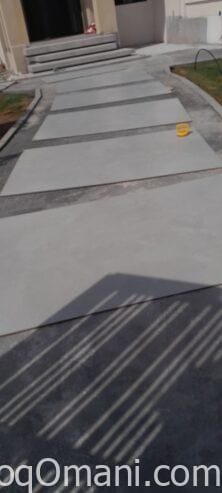Tiles fixing service instillations work house coffee shop restaurant garden design tiles fixing serv