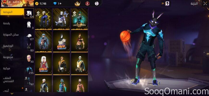 For sale, a strong, old, and rare Free Fire account