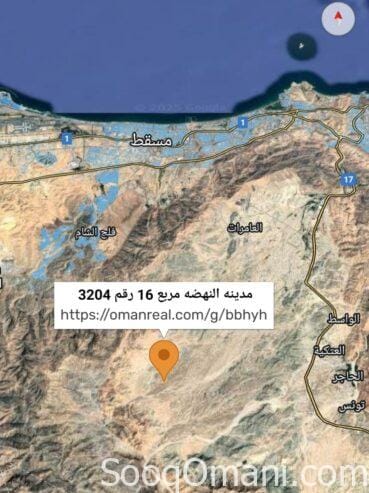 *العامرات- مدينة النهضة مربع 16*