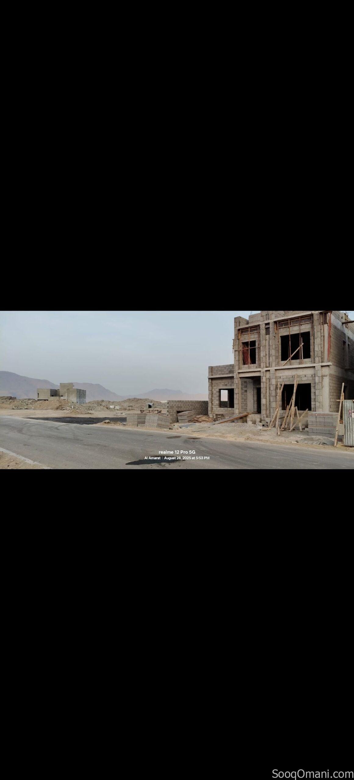 For sale: a semi-detached villa (shell only) in Al Amerat Heights 8