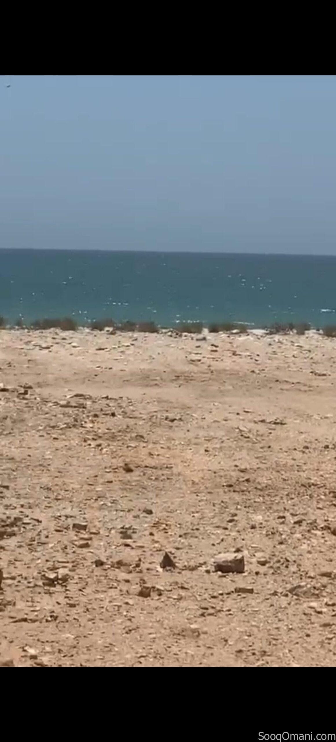 ✨Investment opportunity for sale: residential land in the Wilayat of Mahut, Ras Al Jardoud, on the beach, in a prime location.