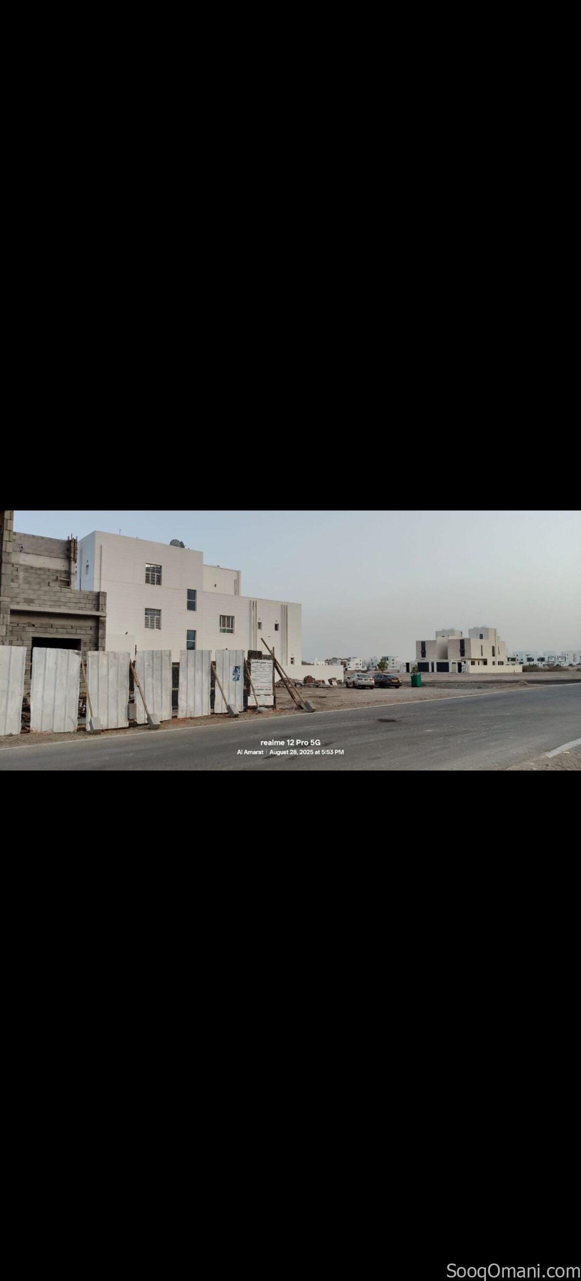 For sale: a semi-detached villa (shell only) in Al Amerat Heights 8
