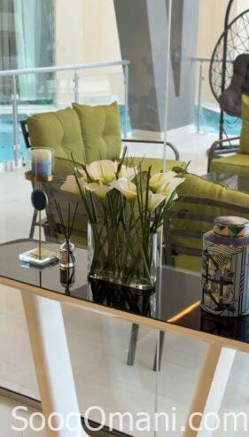 A distinctive luxury villa in Jarziz – Salalah for rent for the first time