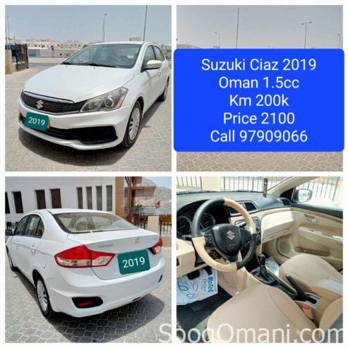 سوزوكي سياز 2019 مواصفات عمان 1.5cc