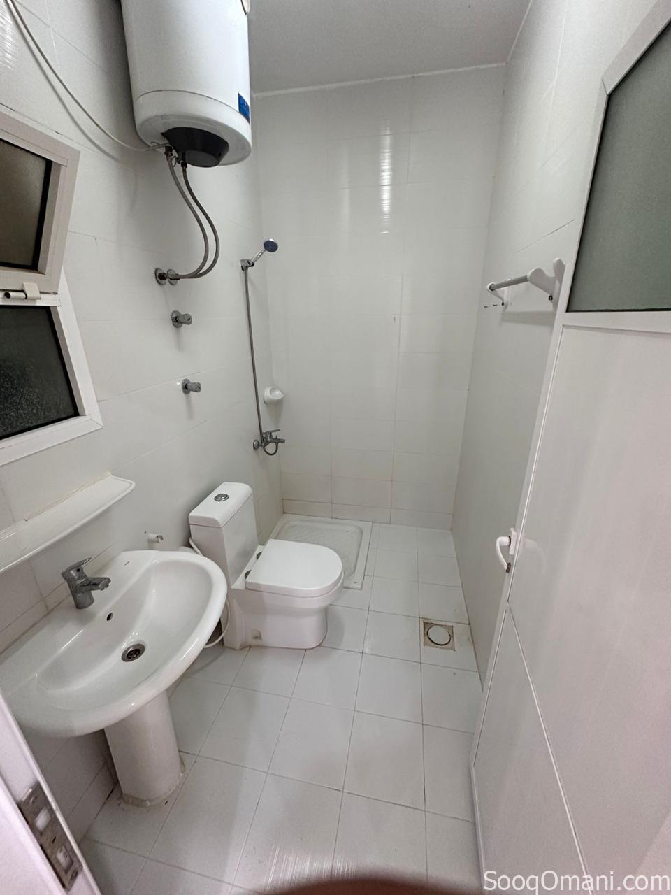 For rent, a clean and spacious apartment on the first floor in a residential building in South Maabela, near Al Safa Roundabout.