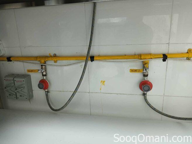 Gas pipe line instillations work house coffee shop restaurant foodstuff good service work LPG gas pi