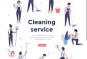 House cleaning service chemical wash ploring tiles inside outside Wash