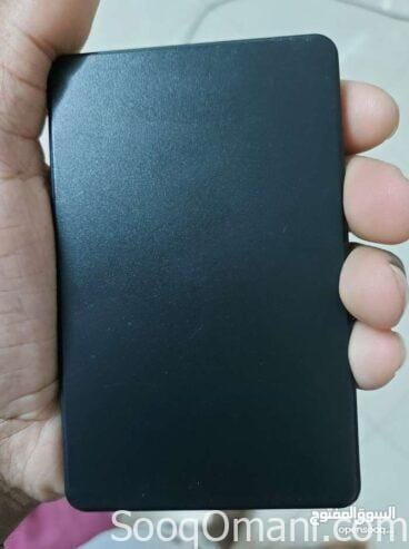 External hard disk with cover and cable