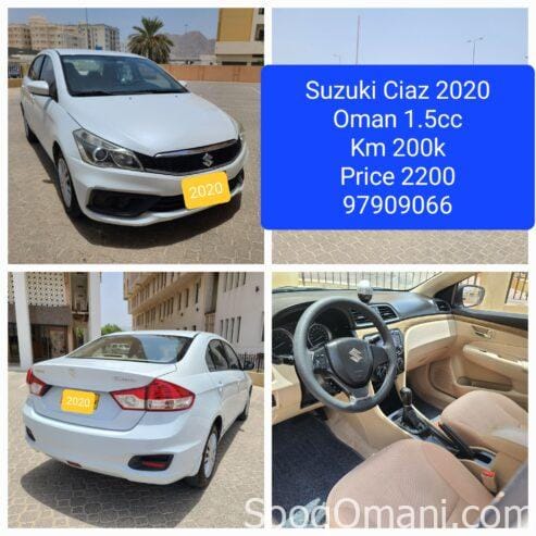 سوزوكي سياز 2020 مواصفات عمان 1.5cc